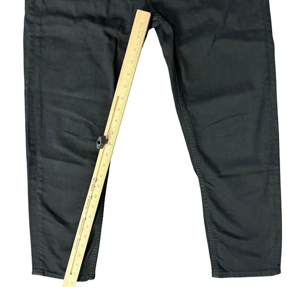 Acne Studios Bla Konst River Stay Black Wash Stretch Men's Jeans size 31 / 30 - Picture 8 of 12